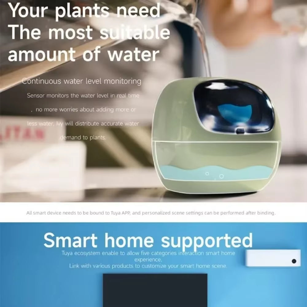 smart self-watering flowerpots