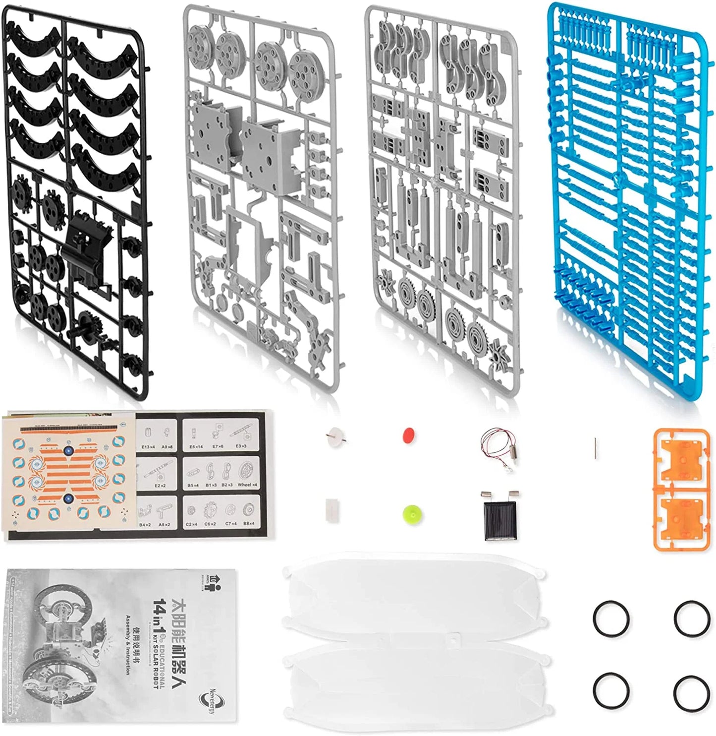 solar robot toy kit