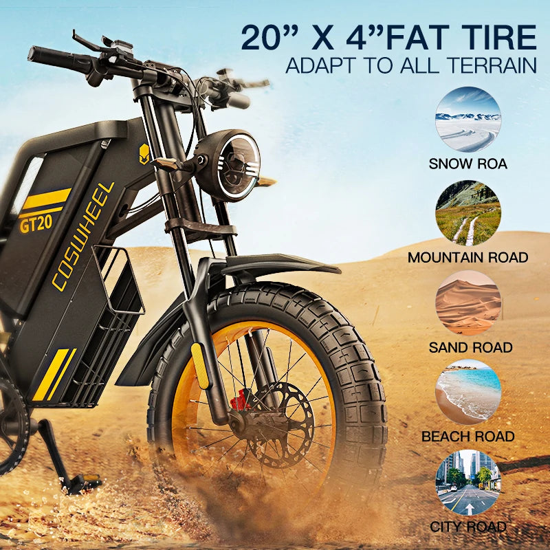 electric mountain bike 20 inch