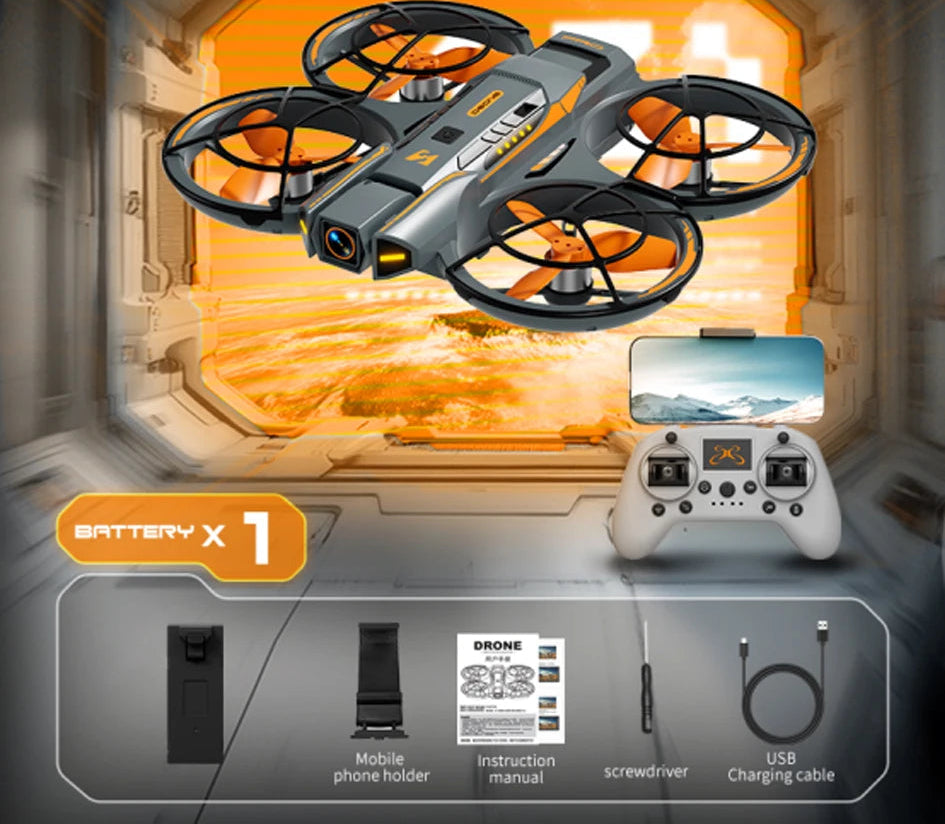 HD Dual Camera Quadcopter Toy Drone
