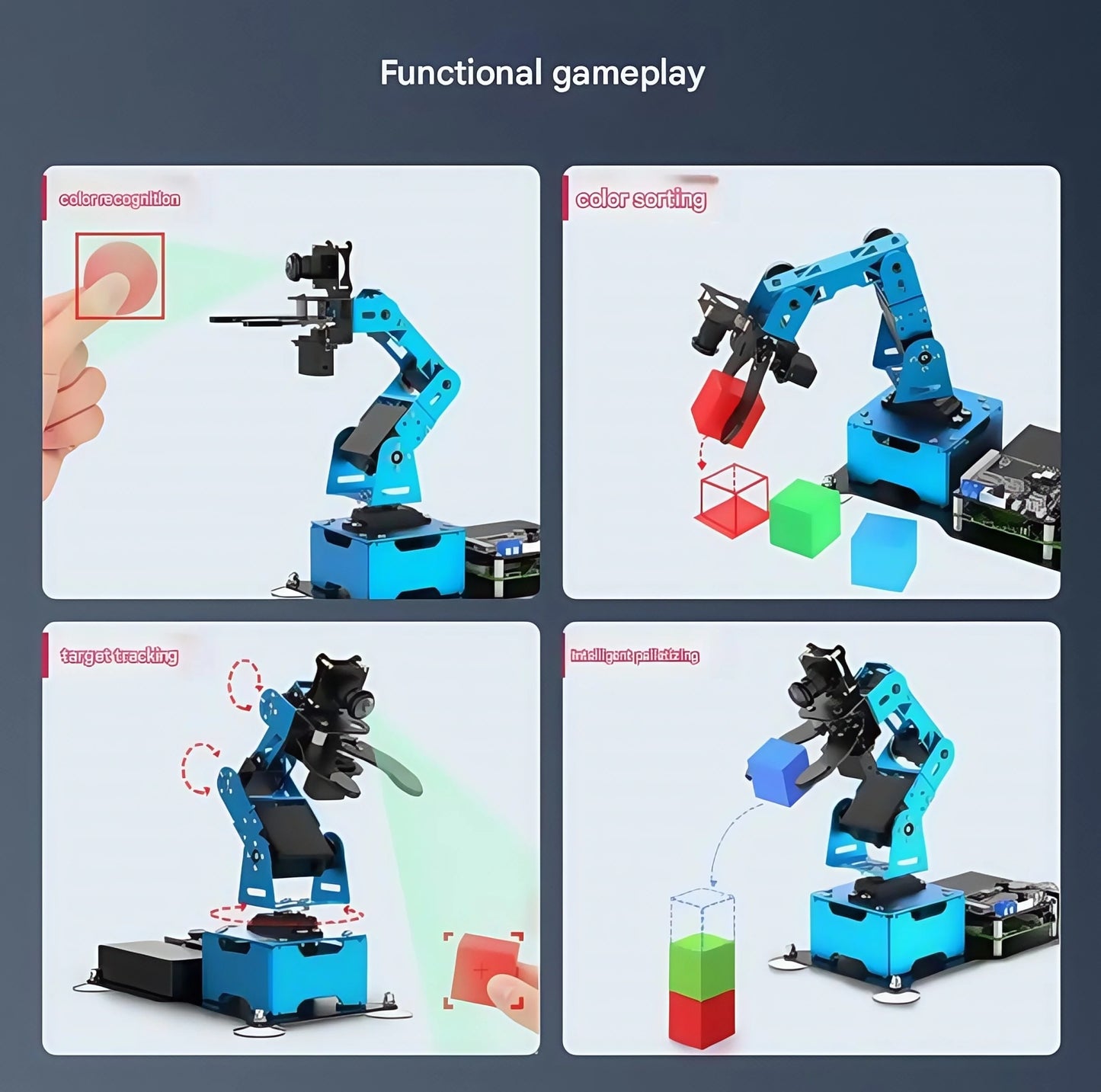 visual recognition robotic arm