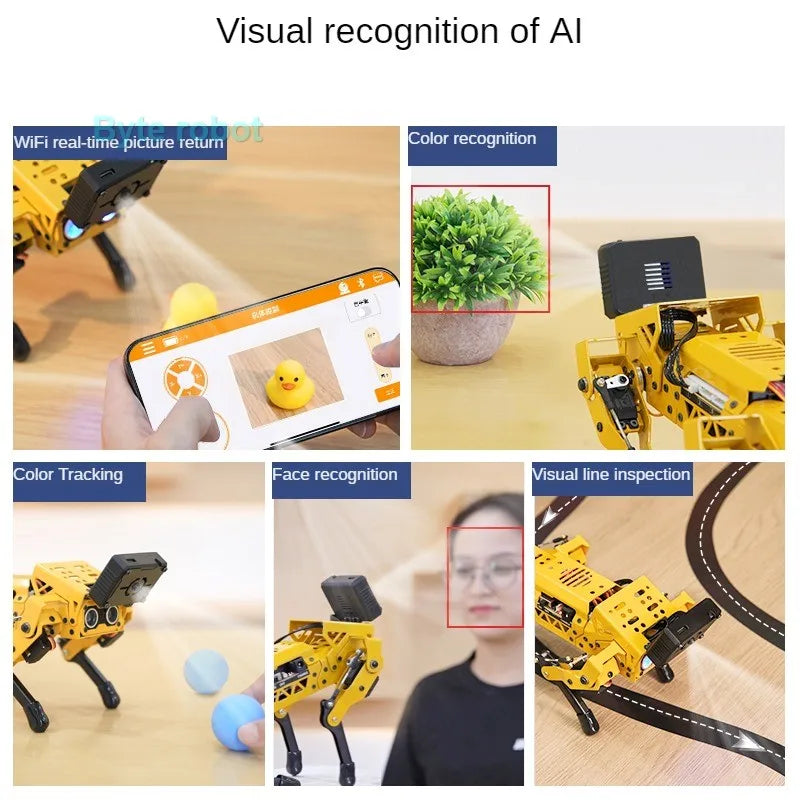 Quadruped AI Robot Dog - Bionic Robotics Kit