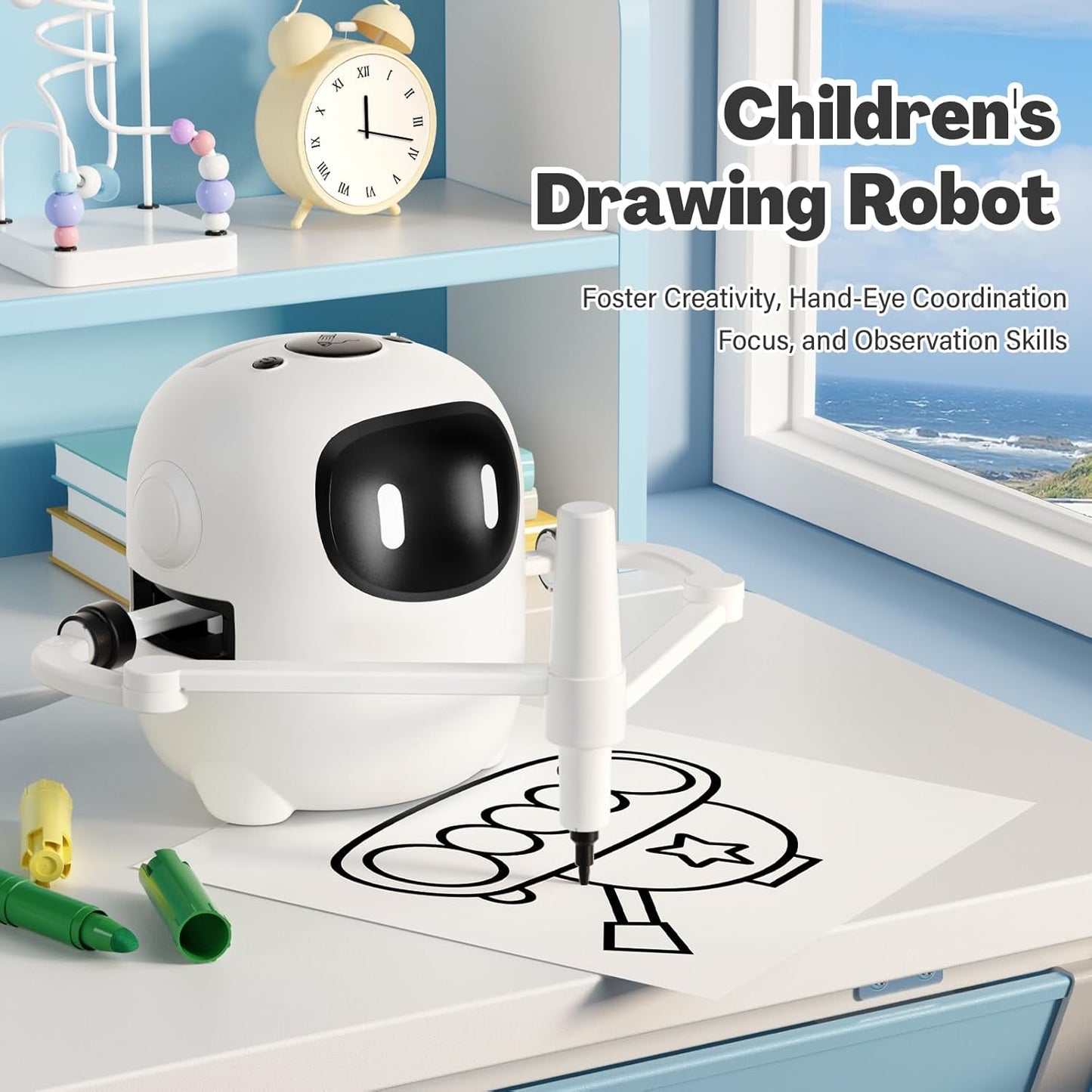 educational drawing robot for kids