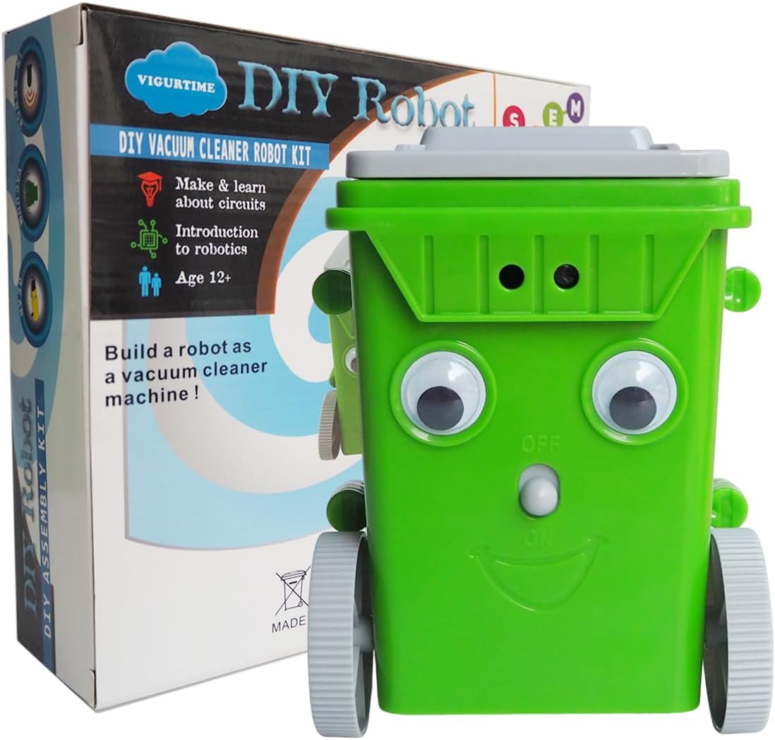 Mini IR Sensor DIY Vacuum Cleaner Robot Kit