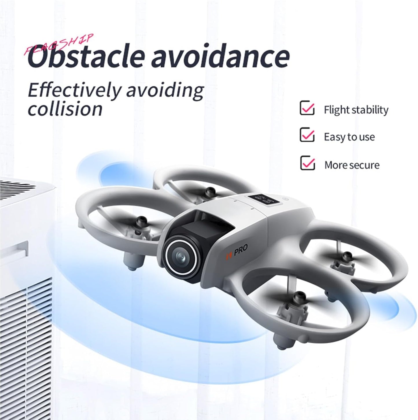 dual camera mini drone