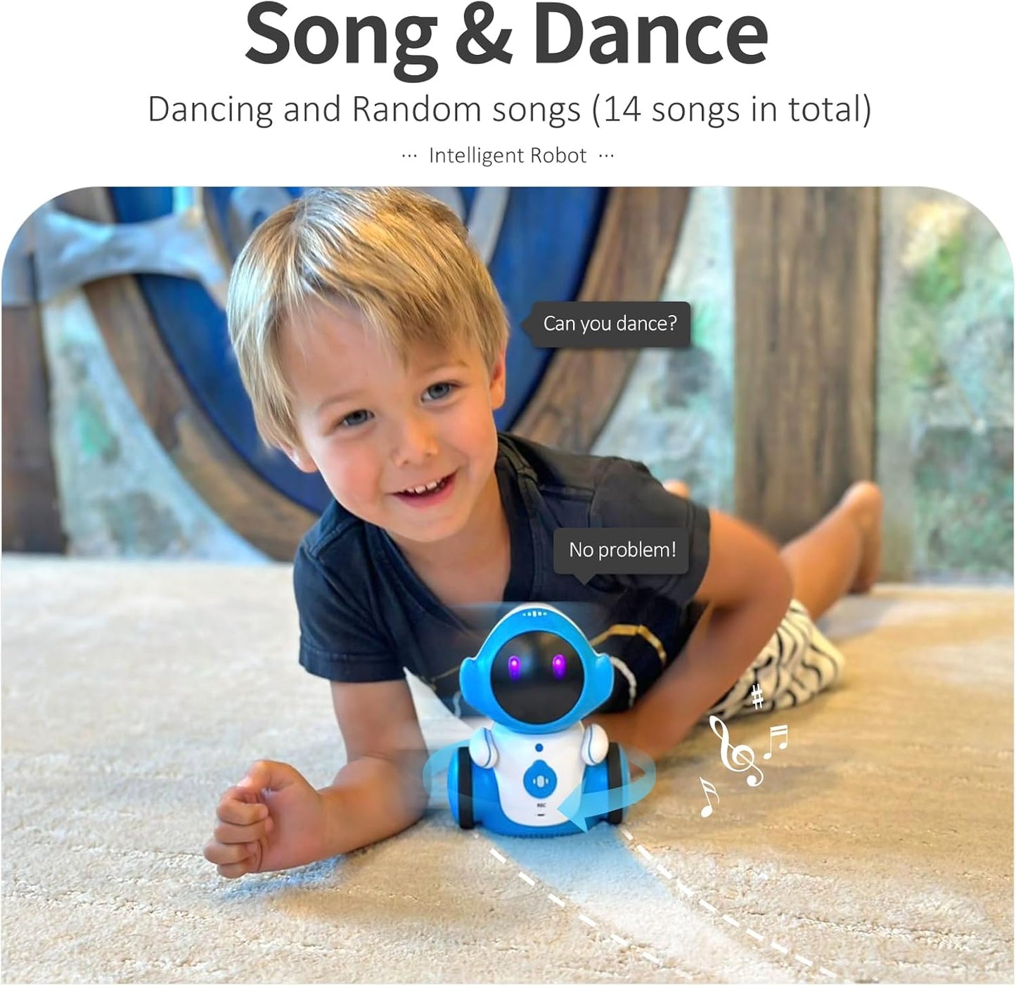 Rechargeable Smart Talking Robot Toy