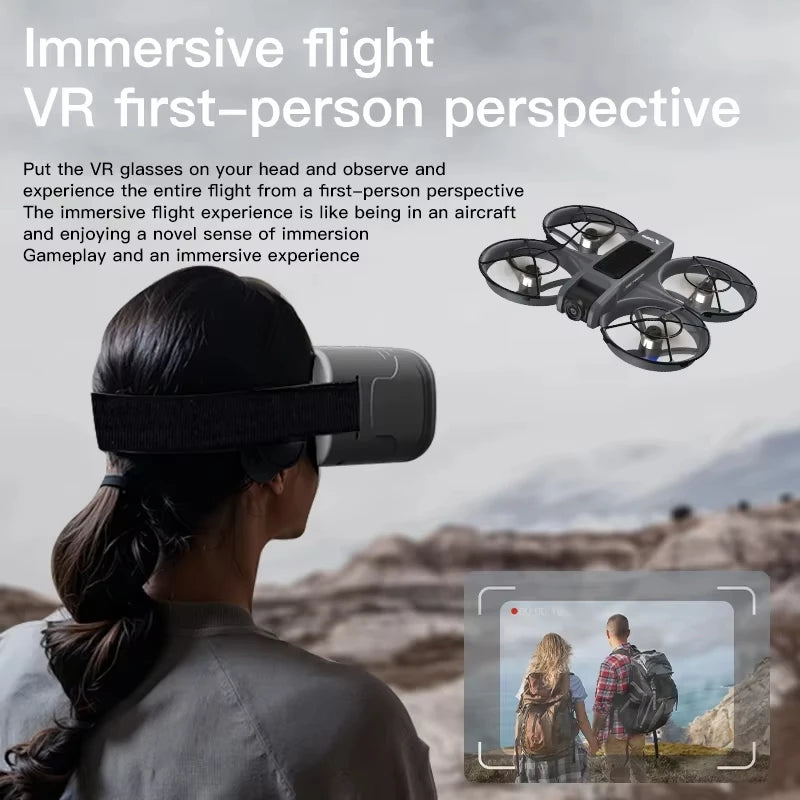 dual-camera VR drone