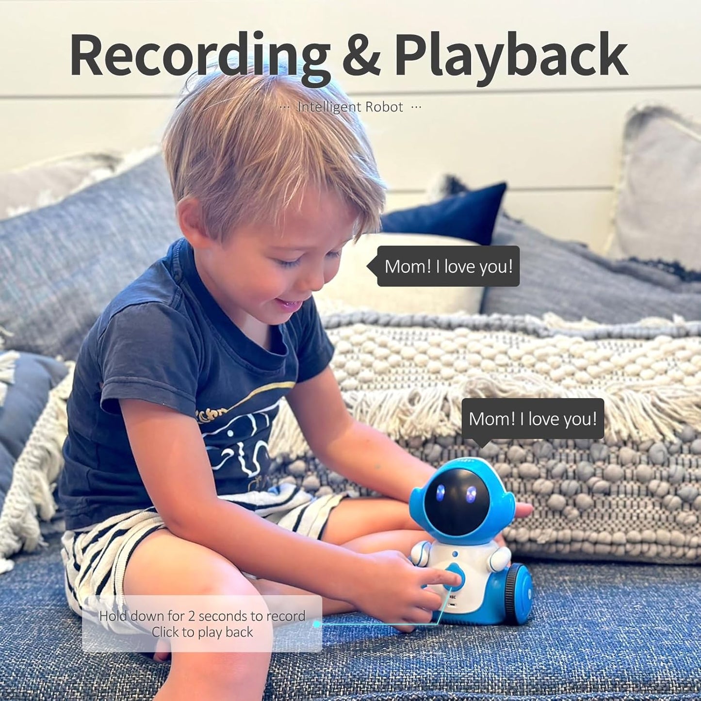 Rechargeable Smart Talking Robot Toy