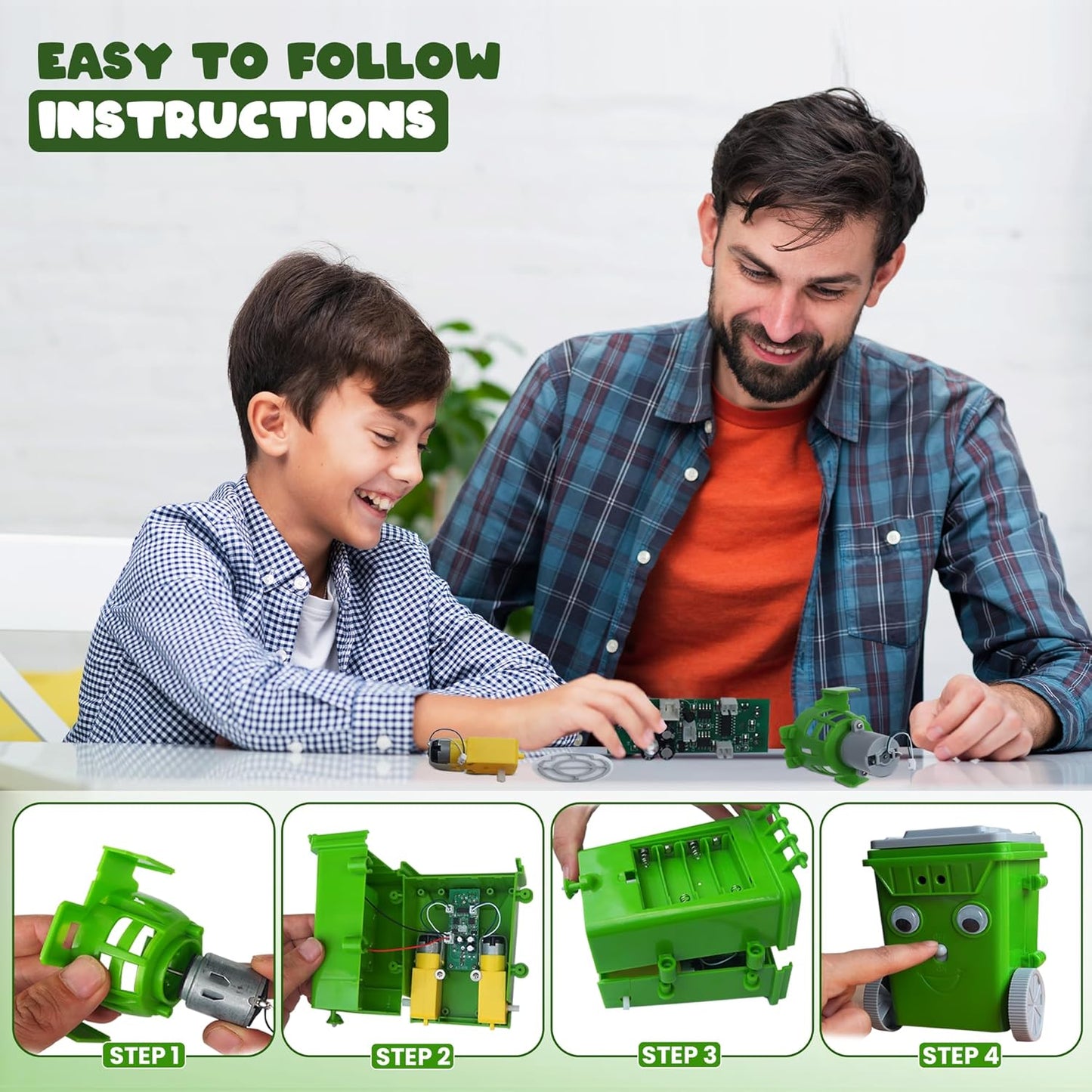 Mini IR Sensor DIY Vacuum Cleaner Robot Kit