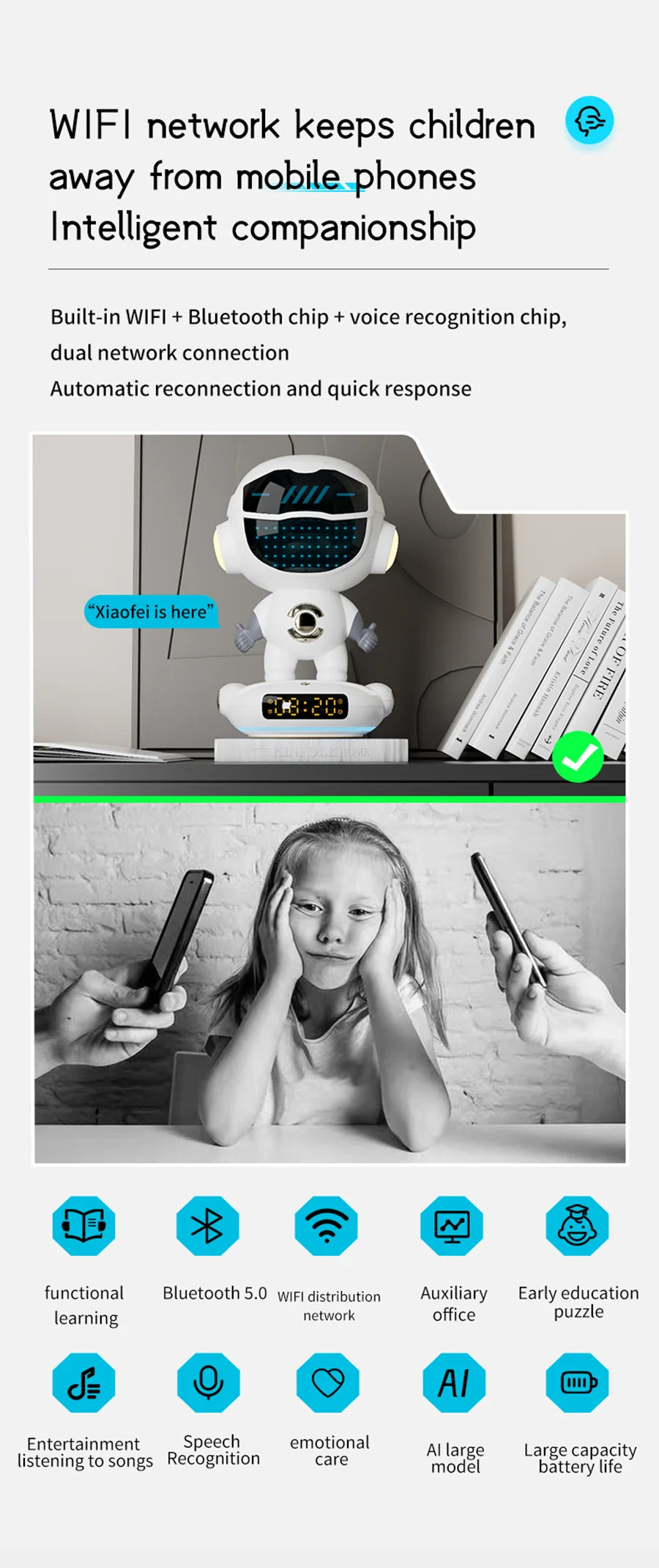 intelligent bluetooth wifi speaker