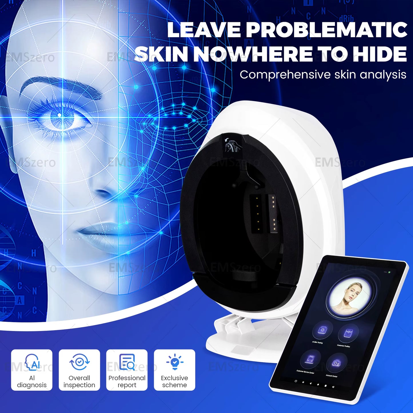 3D AI skin analyzer