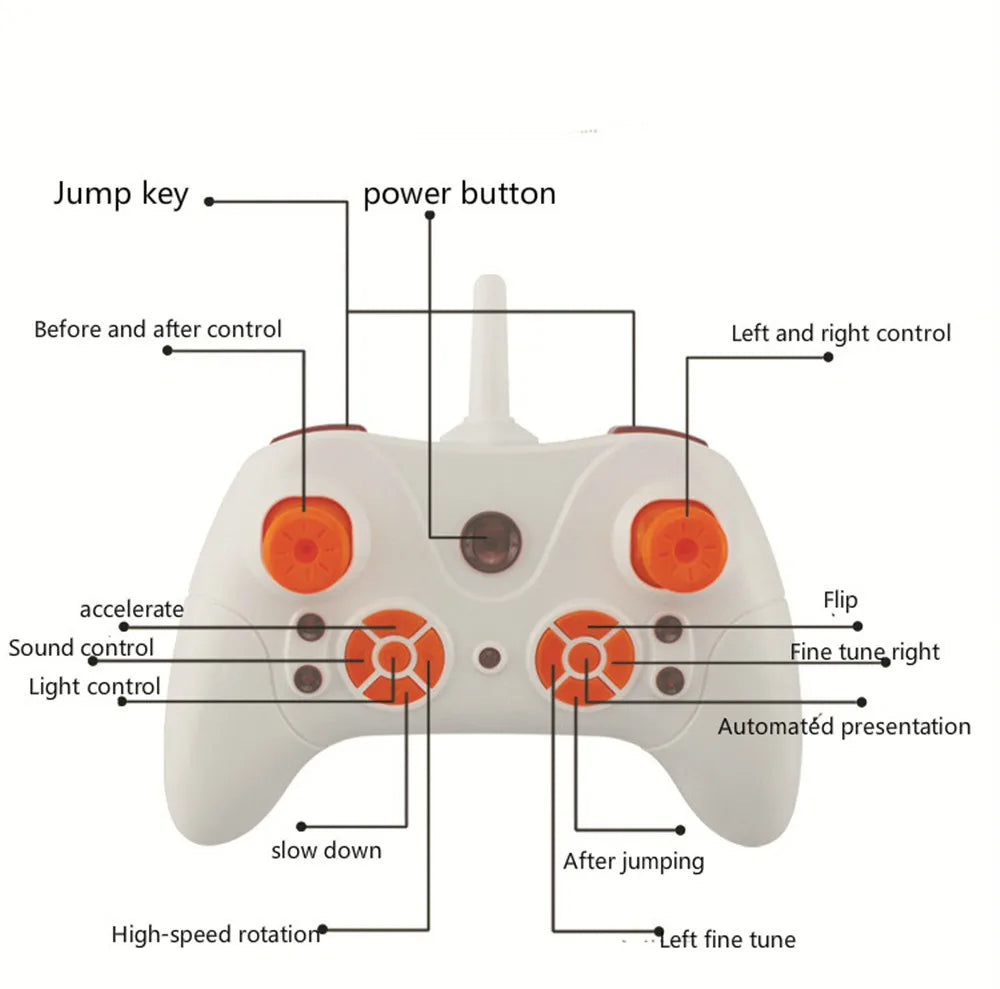 high-speed jumping RC car