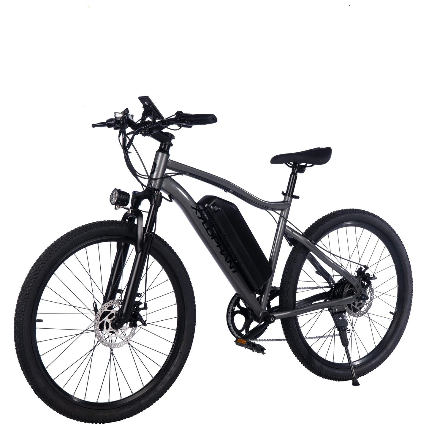Adult electric bicycle for city commute and leisure ride, featuring a sturdy frame and high-capacity battery.