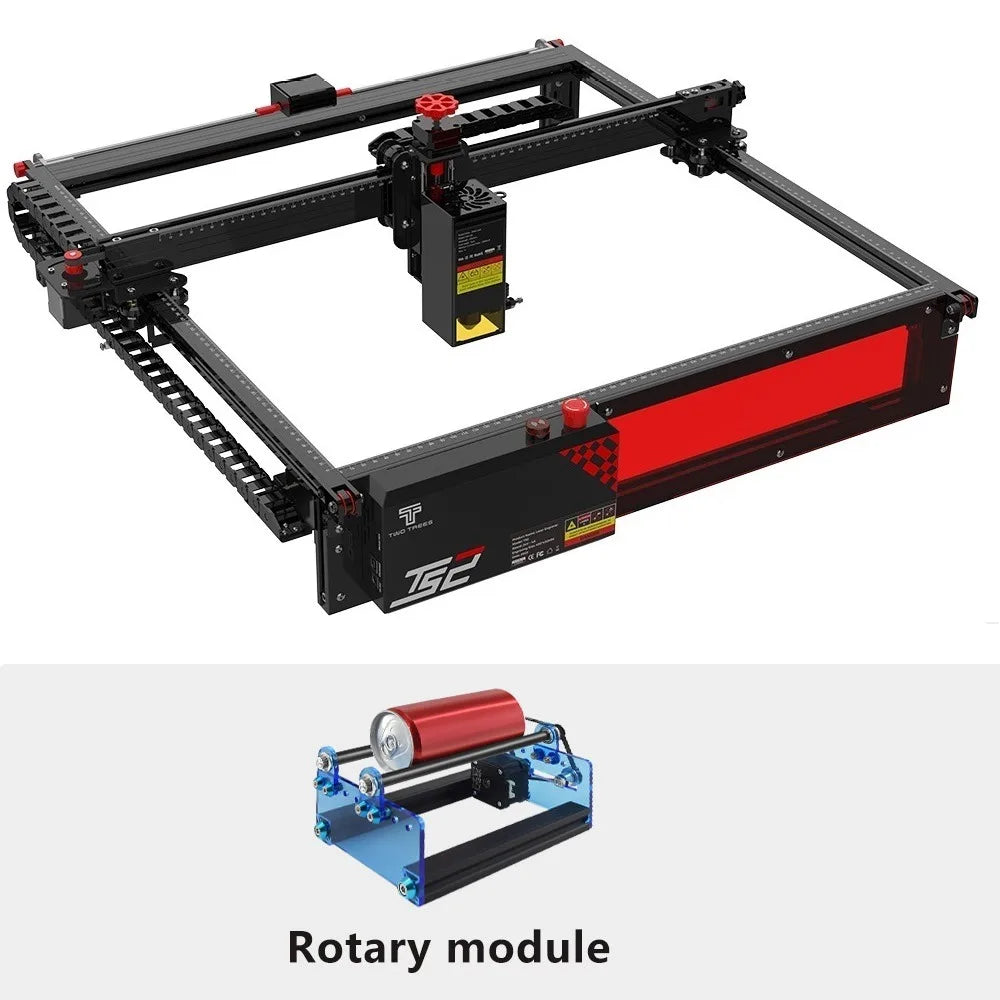 Twotrees TS2 20W Laser Engraver 450X450Mm XY Axis Limit Switch Laser Engraving Machine Compressed Spot Technology Cutter Machine