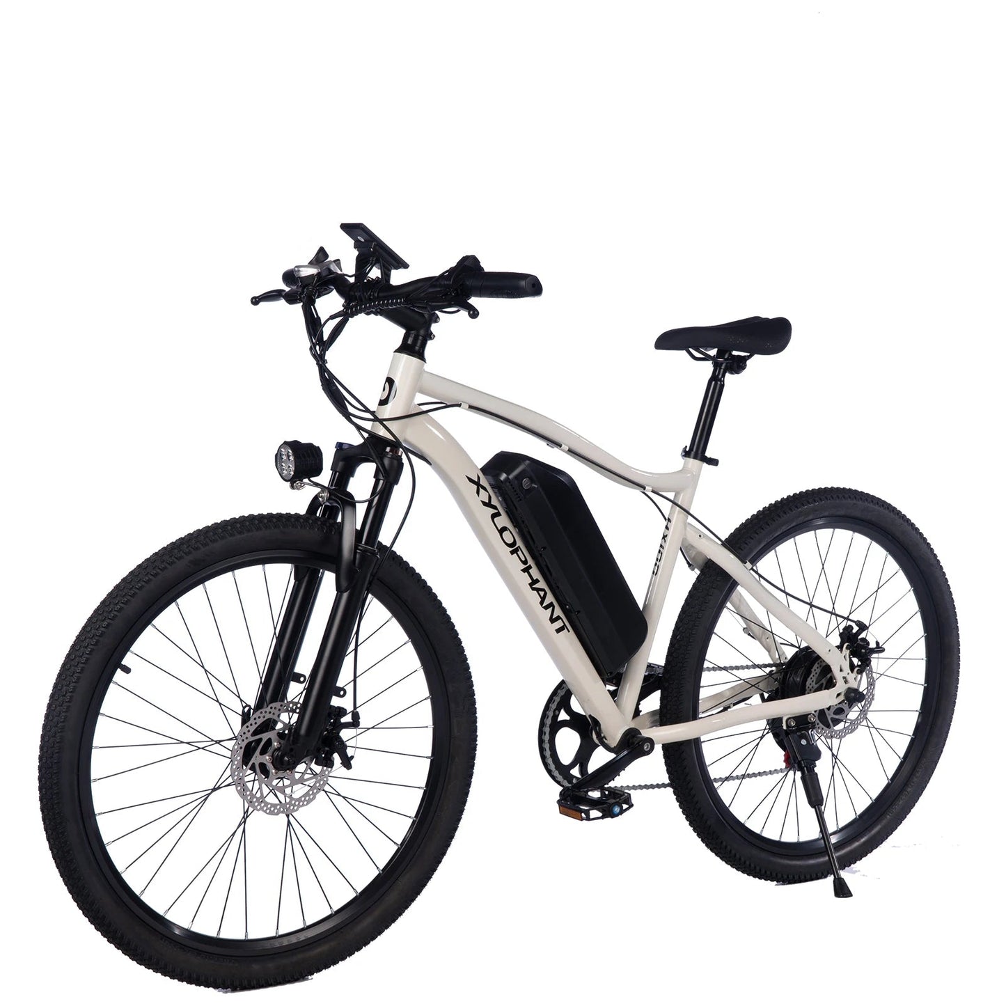 adult electric bicycle featuring a powerful motor and sturdy tires for city commutes and leisure rides.