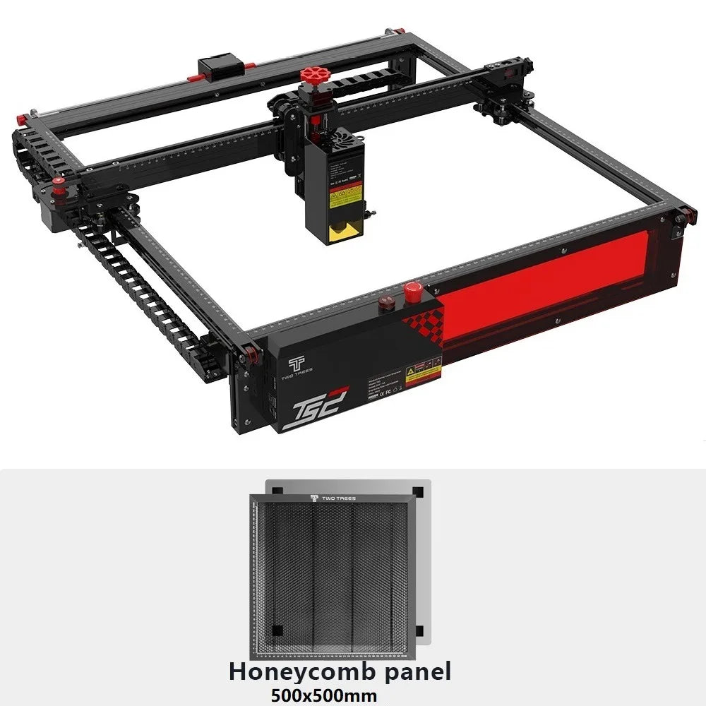 Twotrees TS2 20W Laser Engraver 450X450Mm XY Axis Limit Switch Laser Engraving Machine Compressed Spot Technology Cutter Machine