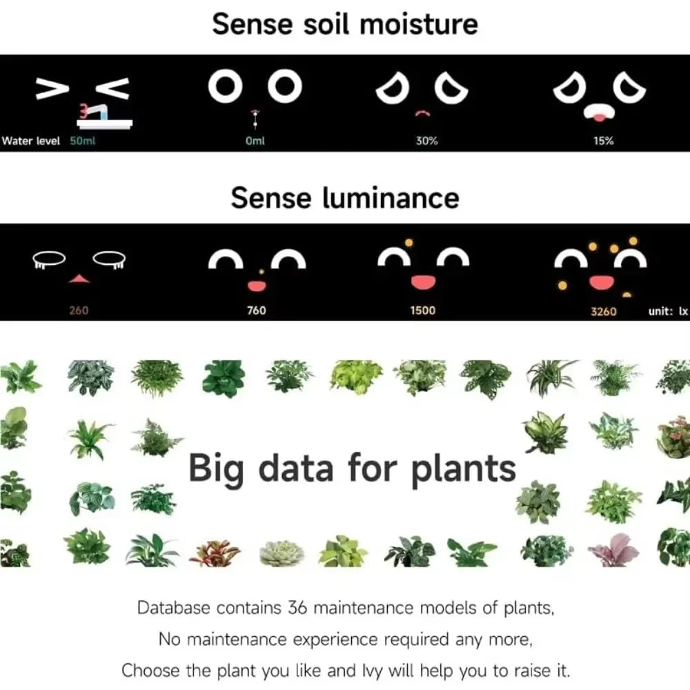 smart self-watering flowerpots