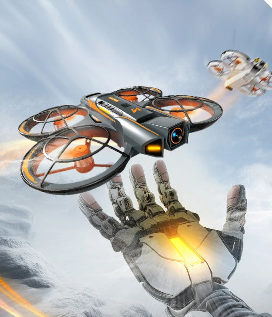 HD Dual Camera Quadcopter Toy Drone