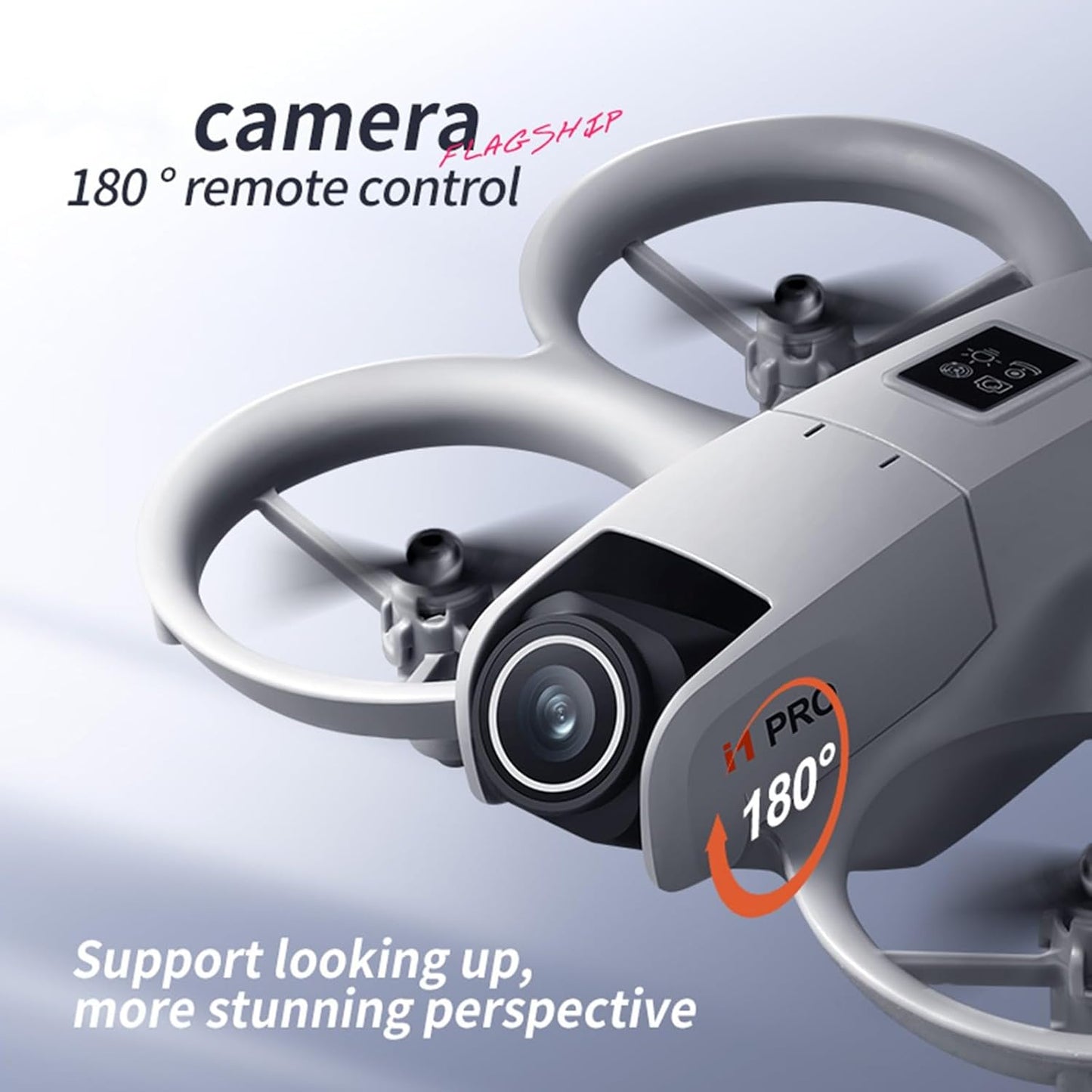 dual camera mini drone