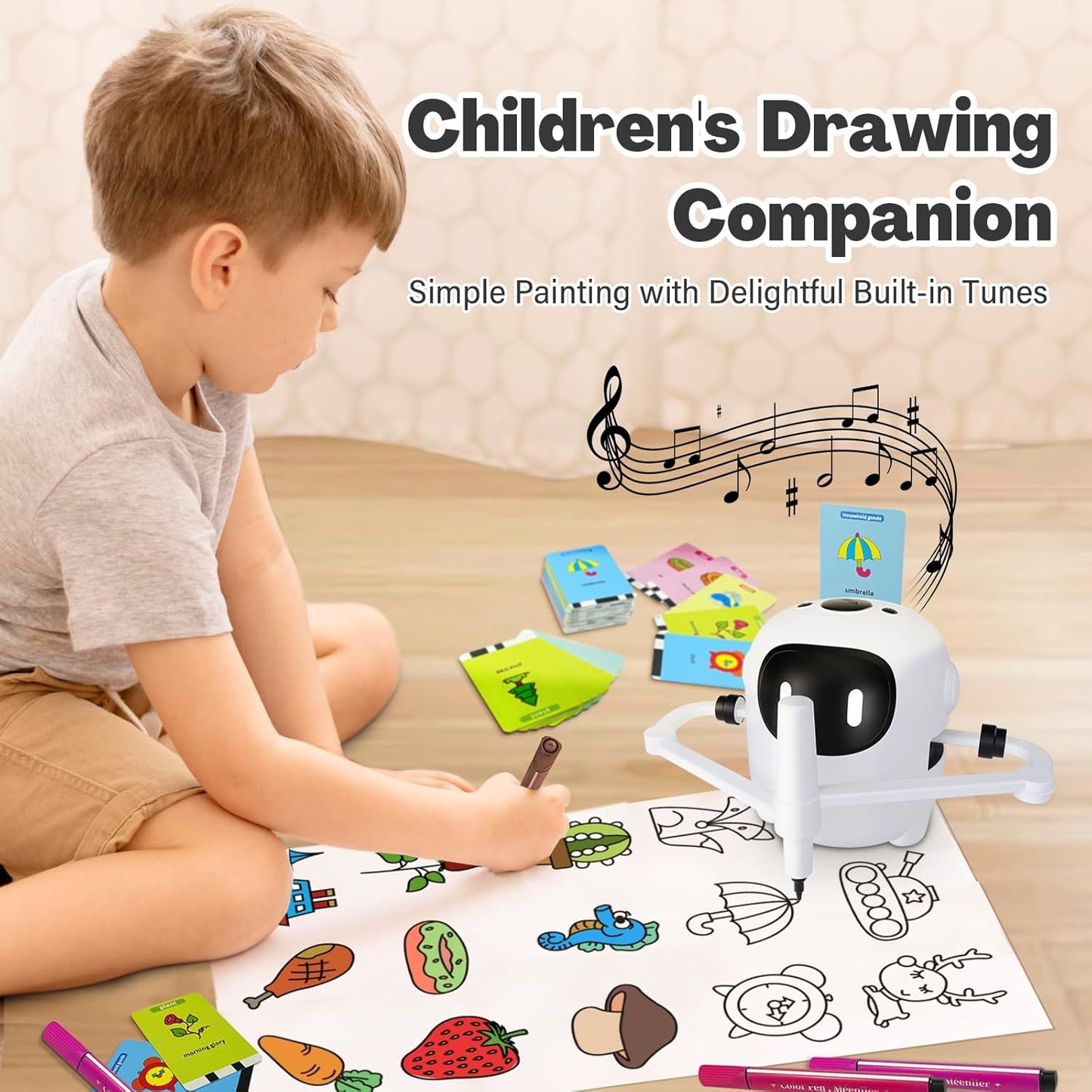 educational drawing robot for kids