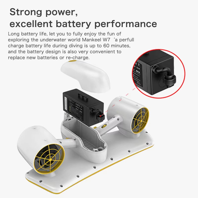 electric underwater scooter