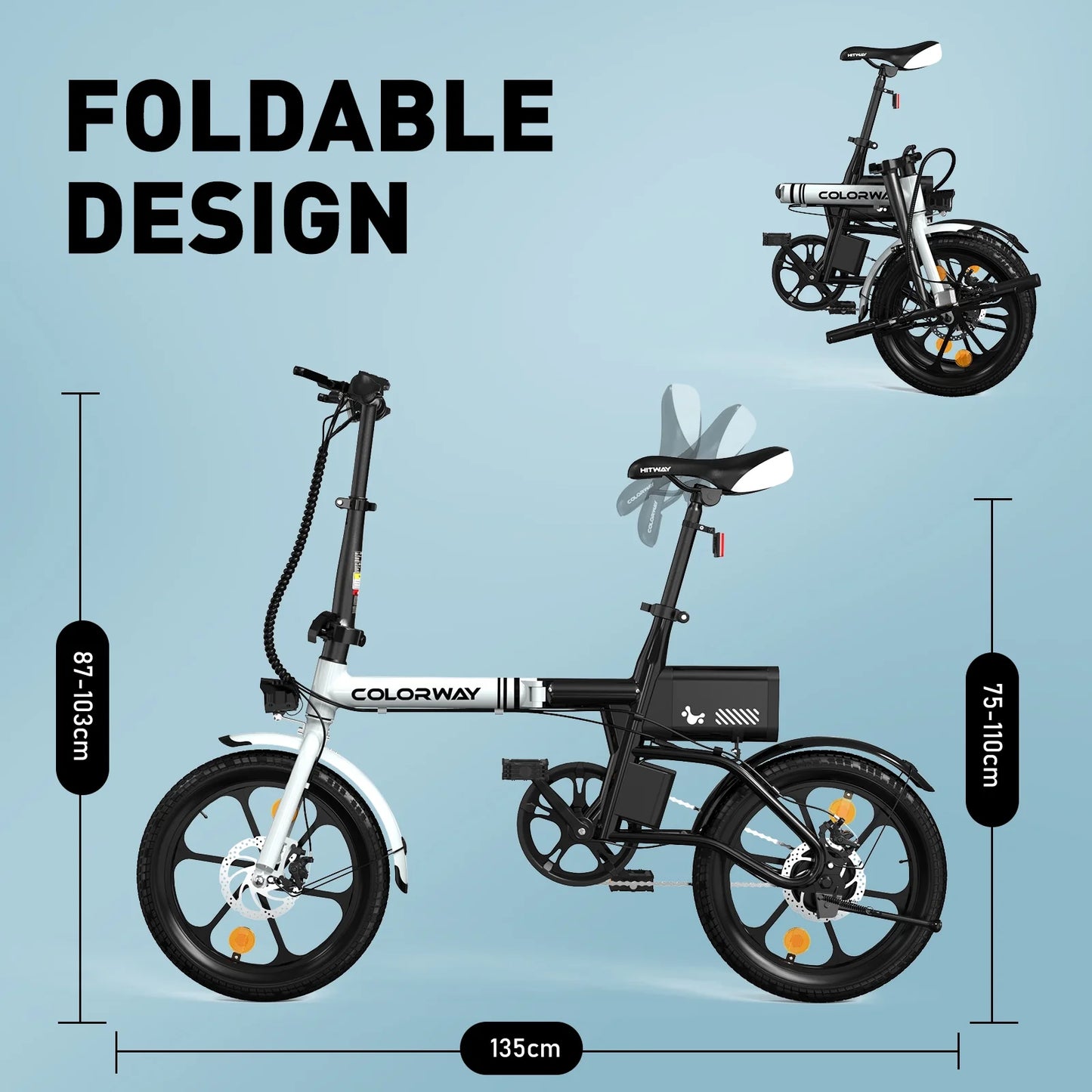 BK35M folding electric bicycle