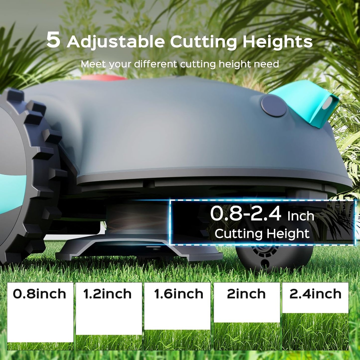 V100 robotic lawn mower