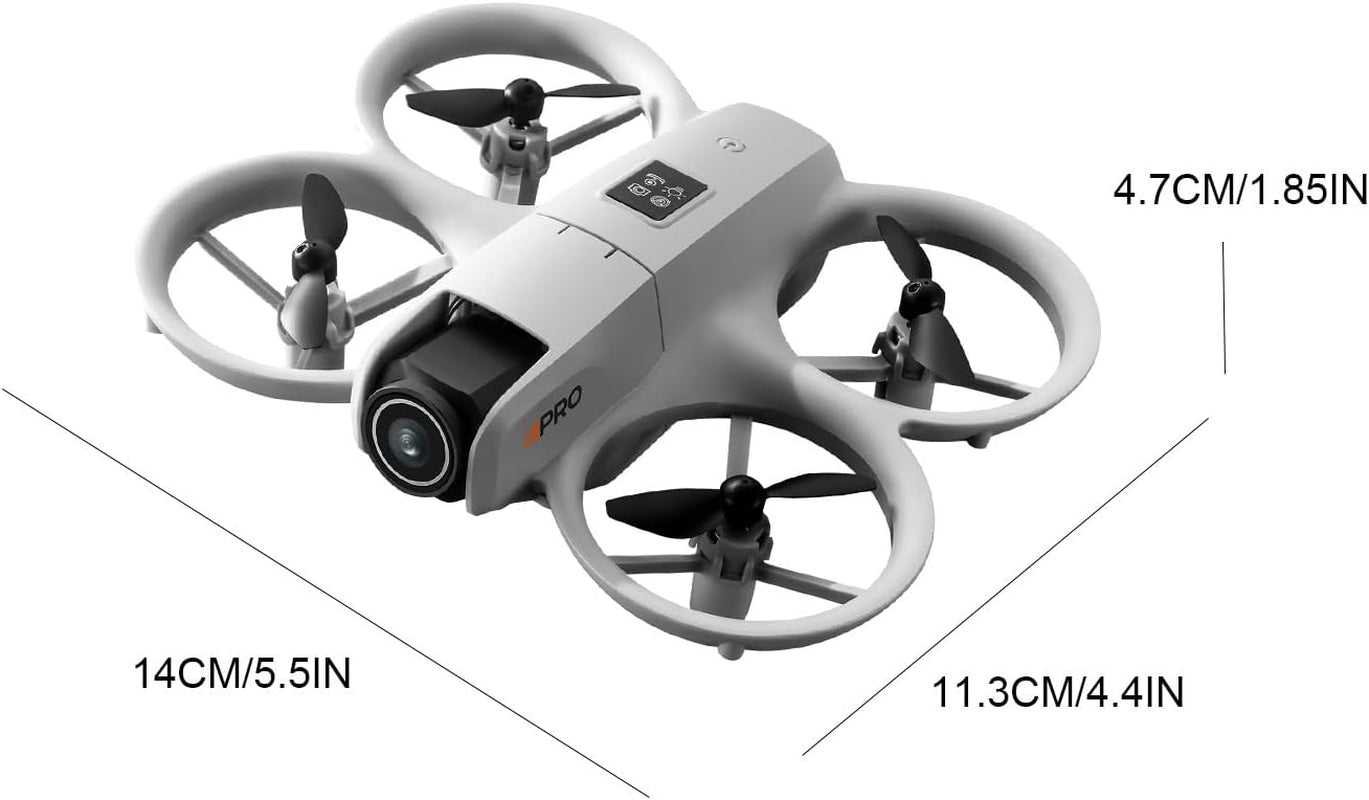 dual camera mini drone