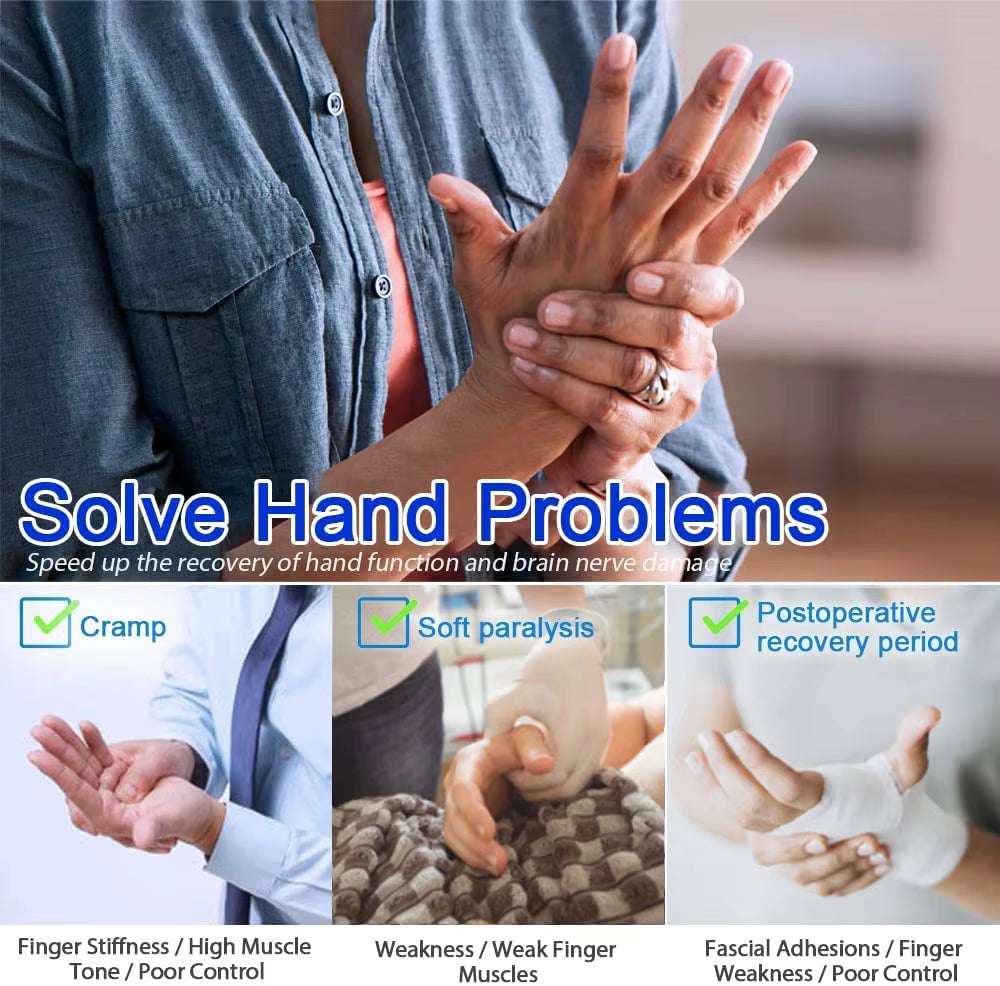 Stroke Rehabilitation Robot Glove Rehabilitation Device for Hemiplegia Hand Function Recovery Hand Finger Trainer