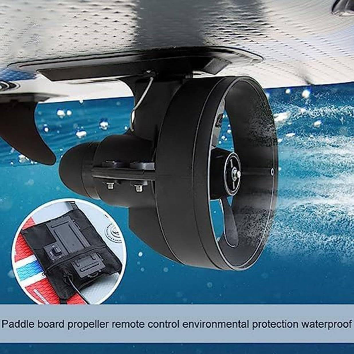 electric motorized fin for surfboards