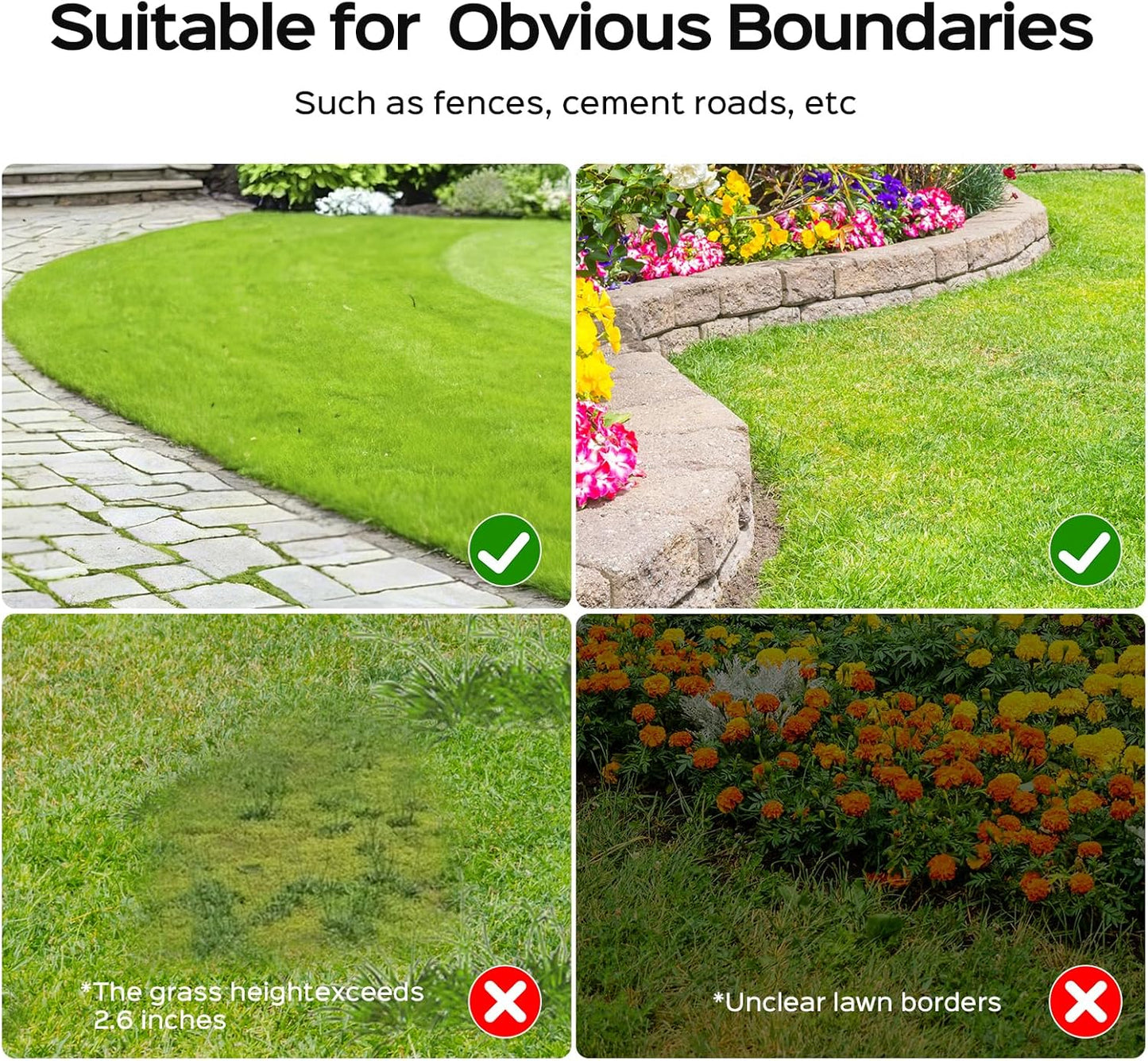 V100 robotic lawn mower