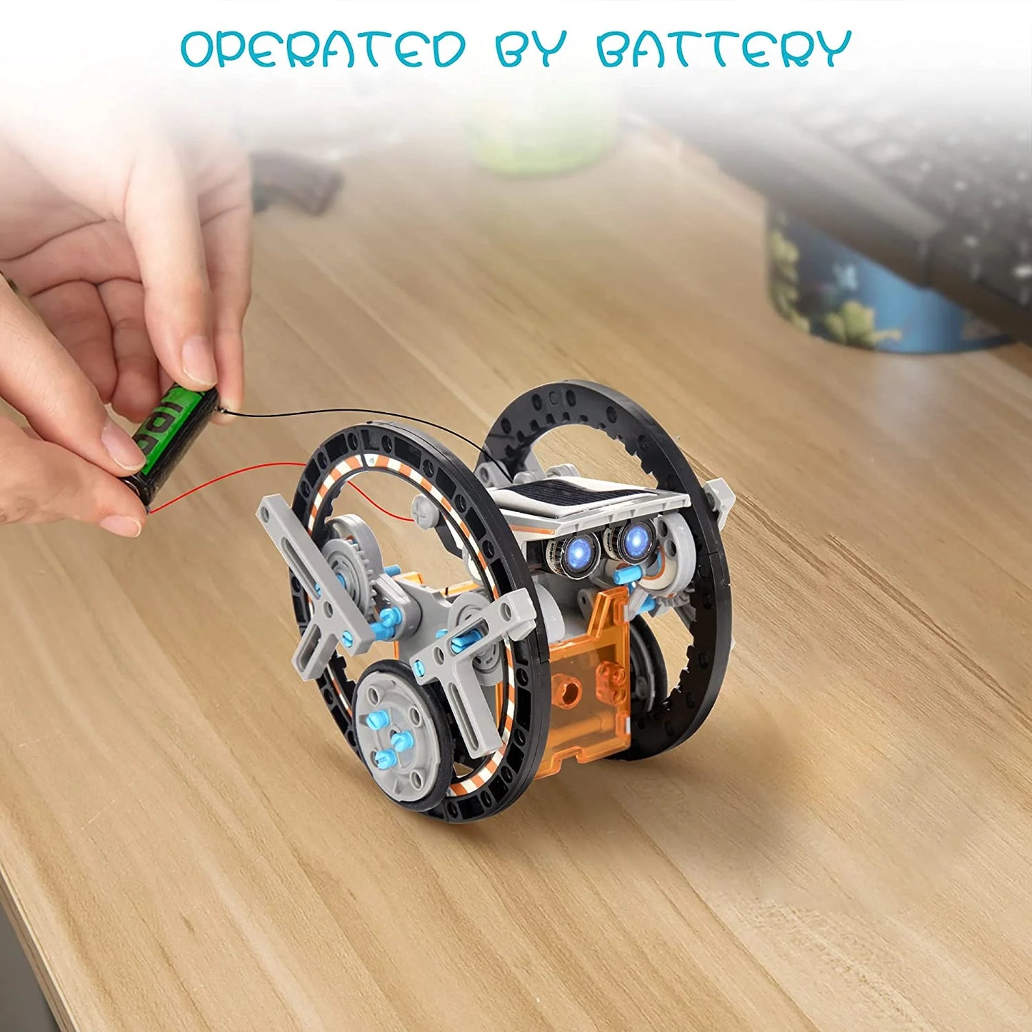 solar robot toy kit