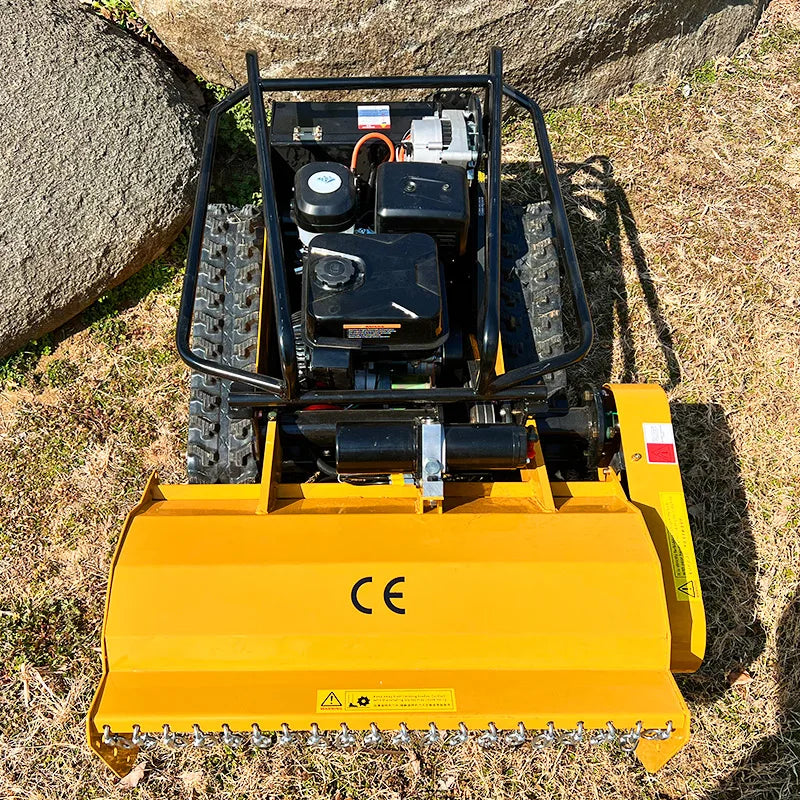 Remote Control Flail Crawler Mower