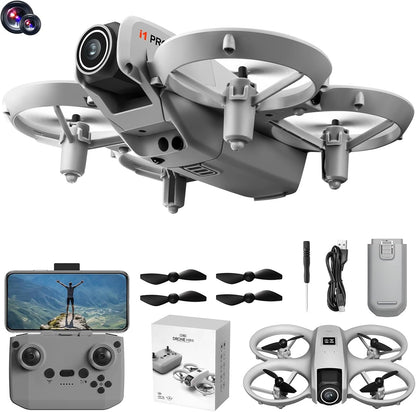 dual camera mini drone