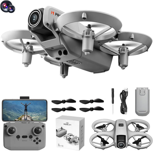 dual camera mini drone