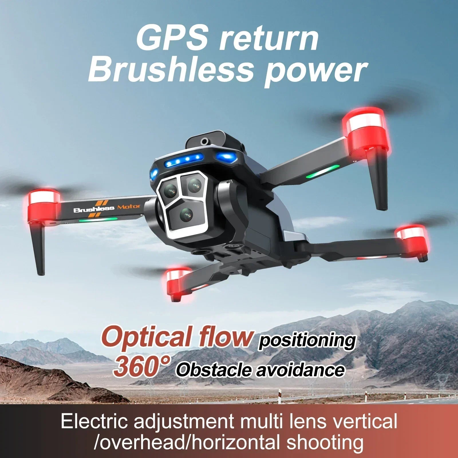 Foldable Professional 8K HD Camera Drone