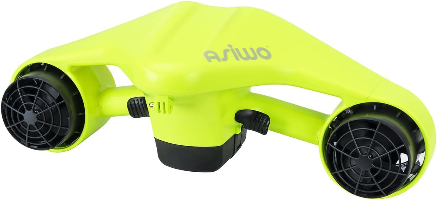 Underwater Scooter, Sea Scooter Dual Motors with Action Camera Mount for Kids/Adults, Water Scooter 40M Waterproof for Scuba Diving Snorkeling Pool Sea Adventures