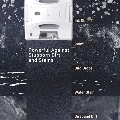 S7 Pro Window Cleaning Robot | Dual Mop Polish Hand Wiping Technology, 15Nm Ultrasonic Spray, 4800Pa Suction | Automatic Window Washer Robot for Framed/Frameless Glass, Indoor & Outdoor Use