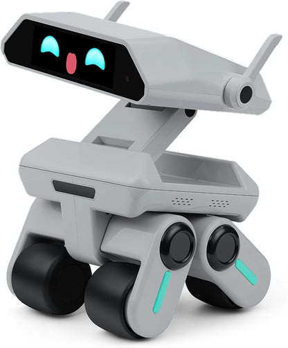AI Robot for Kids, Programmable & Interactive AI Robot, STEAM Educational Toy Chatgpt Powered, Personalized Companion Robot W/Voice Control, Visual Recognition, Emotion-Aware, Long-Term Memory