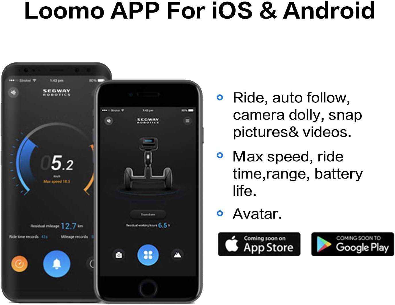 Ninebot LOOMO advanced personal robot