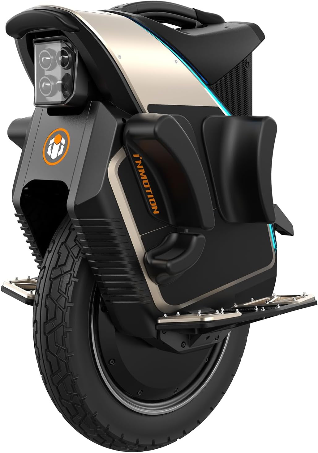 V12S City Commuter EUC: 120Km Range, 4.3" Touchscreen, Anti-Theft Alarm, 90Mm Suspension, UL2272 & IPX6