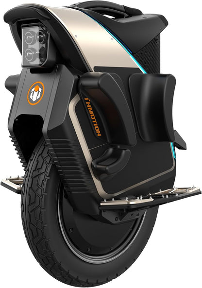 V12S City Commuter EUC: 120Km Range, 4.3" Touchscreen, Anti-Theft Alarm, 90Mm Suspension, UL2272 & IPX6