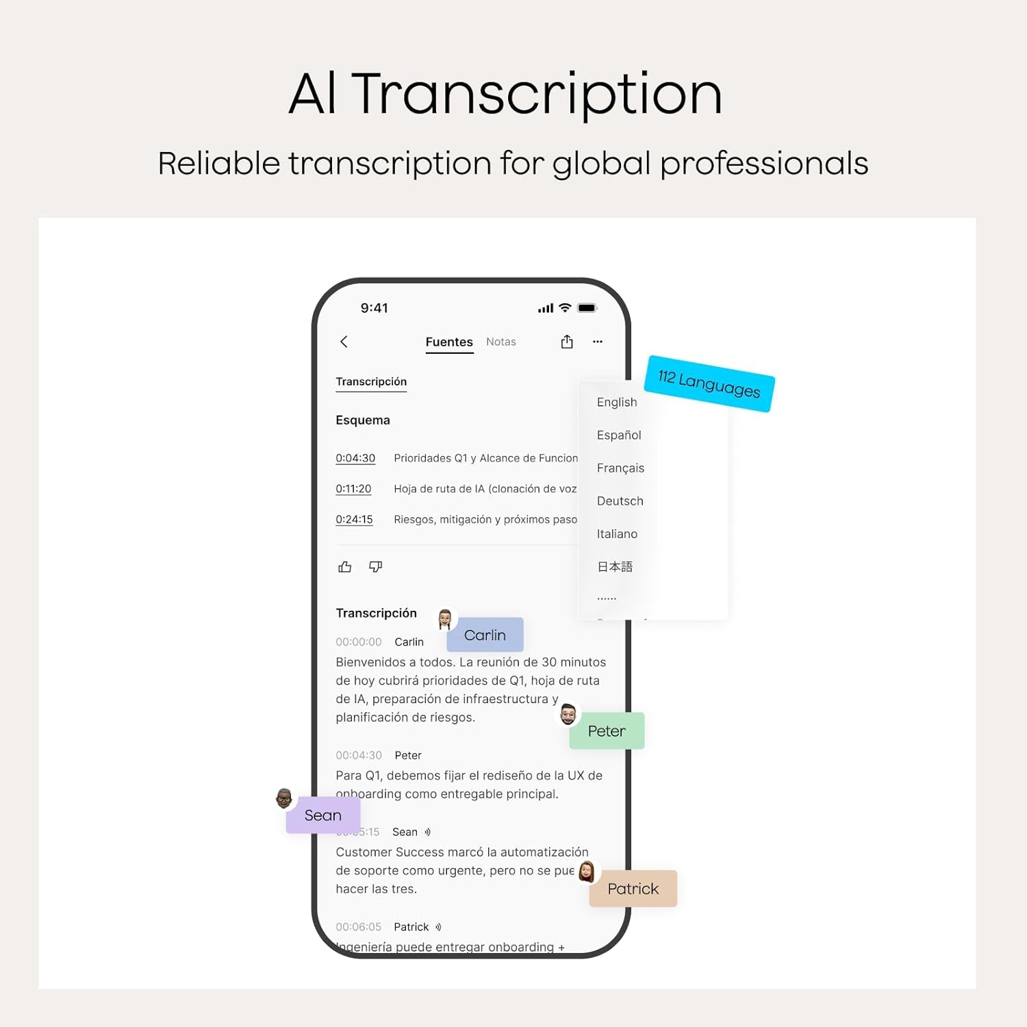 Notepin S AI Voice Recorder, Wearable AI Notetaker, AI Transcribe & Summarize, Support 112 Languages, 64GB Audio Recorder for Meetings Interviews, Professionals, Teams, with 4 Accessories