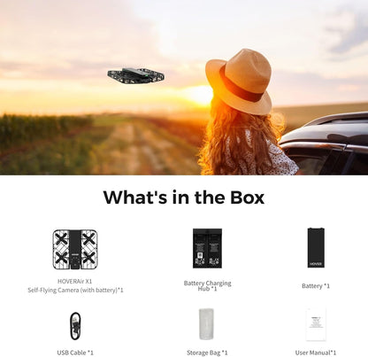 Self-Flying Camera Foldable Mini Drone