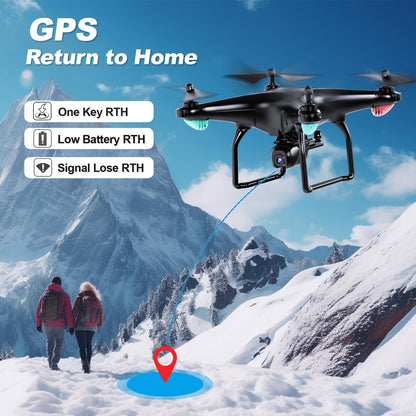 GPS drone with 4K camera