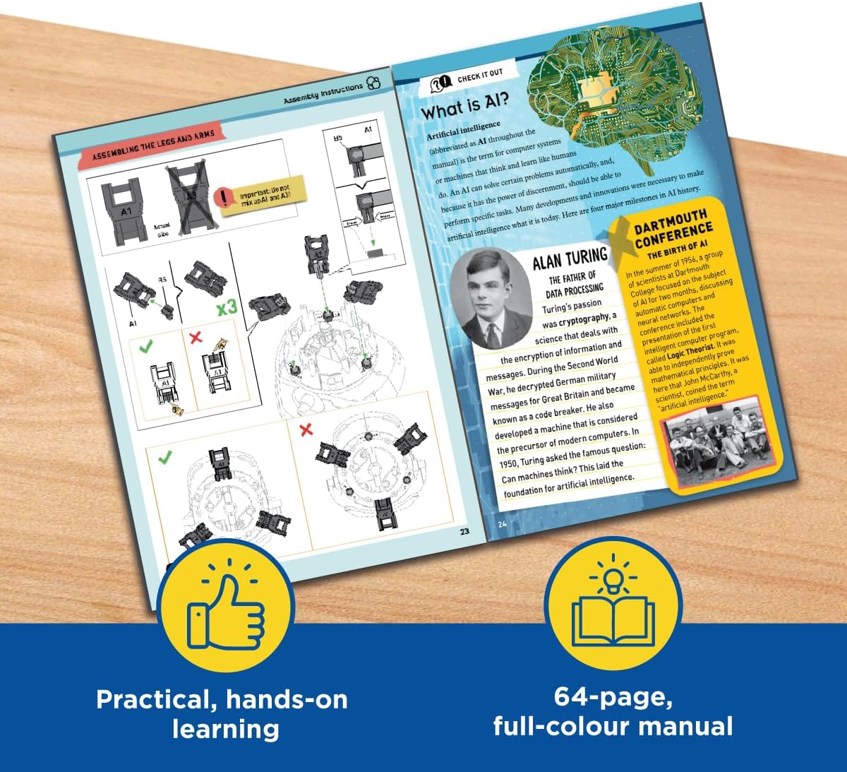 Learn AI Artificial Intelligence Robot Kit