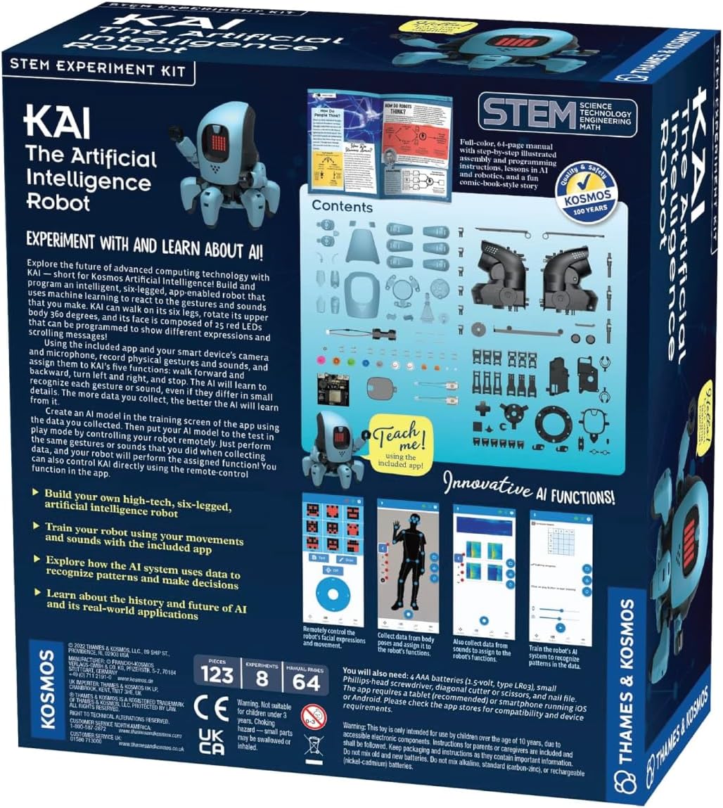 Learn AI Artificial Intelligence Robot Kit