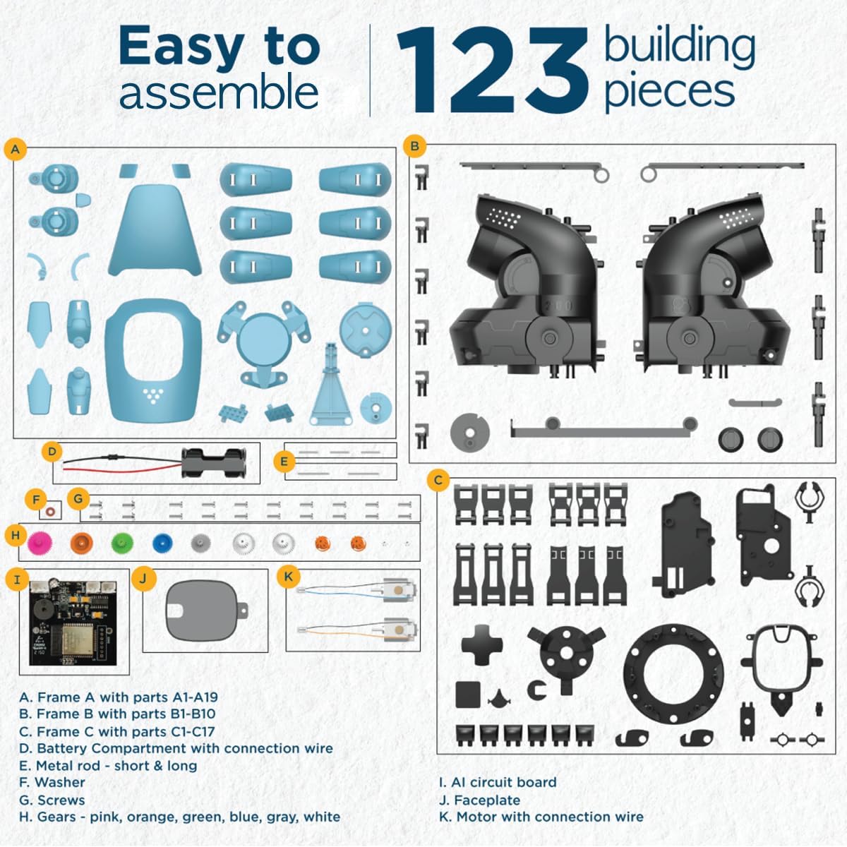 Learn AI Artificial Intelligence Robot Kit