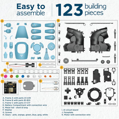 Learn AI Artificial Intelligence Robot Kit