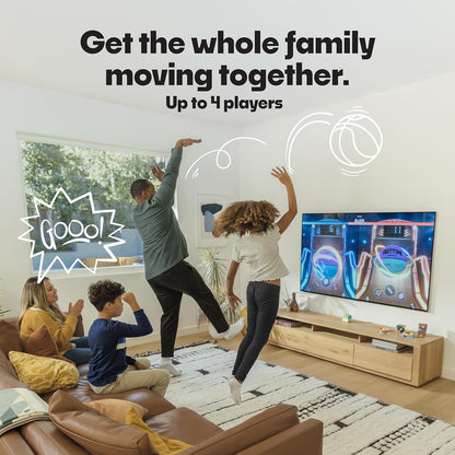 Family playing together with The Ultimate Indoor Active Play System for Kids in a cozy living room setting.